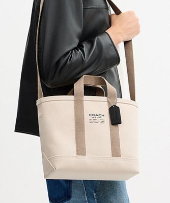 クリップ オン ポーチ・シグネチャー キャンバス | COACH/コーチ